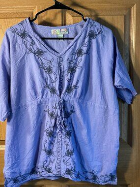 Envy Me Purple Blouse